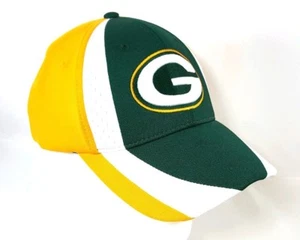 Cappello berretto NFL Green Bay Packers ricamato regolabile stampa errata raro 47marca - Foto 1 di 7