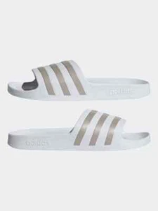 Adidas Herren Damen Adilette Aqua Slides Dusche Strand Sliders Pool Sandalen - Bild 1 von 7