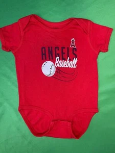 Body/chaleco MLB Los Angeles Angels rojo bebé 6-9 meses - Imagen 1 de 5