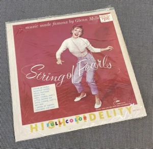 STRING OF PEARLS - MUSIC MADE FAMOUS BY GLENN MILLER - VINYL LP RECORD (TB-570) - Picture 1 of 3