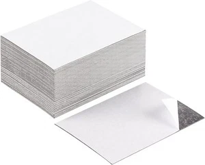 Magnetic Sheets with Adhesive for Wallet Size Pictures,2.5X3.5-80 Pack,Bulk Self - Picture 1 of 3