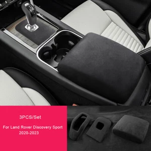 Suede Gear Shift Knob Panel Cover Trim For Land Rover Discovery Sport 2020-2023 - Picture 1 of 23