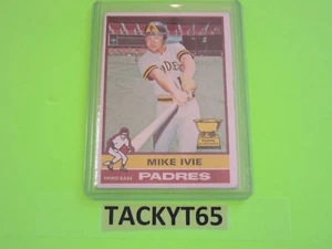 MIKE IVIE (SAN DIEGO PADRES) 1976 TOPPS SINGLE CARD NUMBER 134 - Picture 1 of 4