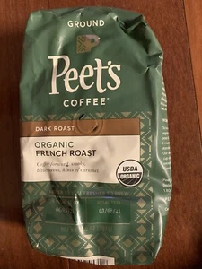 Café Peet'S, tostado francés orgánico del USDA - café molido tostado oscuro 10,5 oz - Imagen 1 de 4