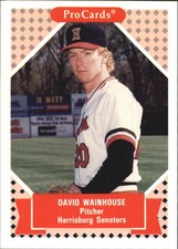 1991-92 ProCards Tomorrow's Heroes #260 David Wainhouse