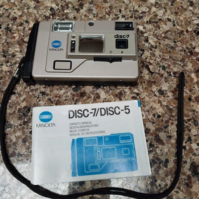 MINOLTA DISC CAMERA 7 - Vintage Camera  - Image 1 of 4