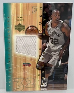 Sean Elliott 2001 Upper Deck Winning Touch Game Jersey #SE-WT - Bild 1 von 2