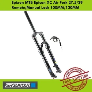 Suntour Epixon XC Air MTB Fork Straight 27.5/29 with Remote Lock - 100MM/120MM - Picture 1 of 5