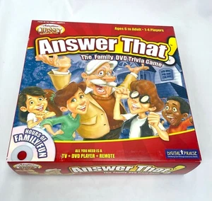 Avventure nell'Odissea Rispondi a questo! DVD Family Trivia gioco completo Whits End - Foto 1 di 5