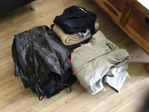 Damenbekleidung19Teile Gr.40/42 Kleider, Blusen, Jeans,Regenmantel Marken Sachen - Bild 1 von 21