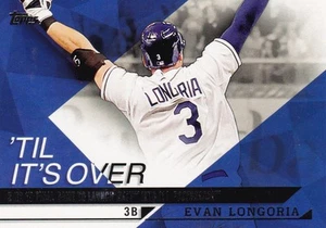 2015 Topps Til It's Over #TIO4 Evan Longoria - NM - Bild 1 von 2