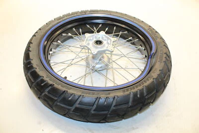 2022 Suzuki DRZ 400 Front Wheel Rim Tire Shinko 120/70R17  DENTED - Imagem 1 de 4