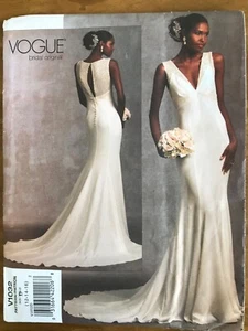 Vogue wedding dress pattern V1032 - Picture 1 of 4