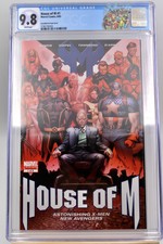 House Of M #1 CGC 9.8 NM/MINT Variant Gatefold Cover w/ Custom CGC X-Men Label