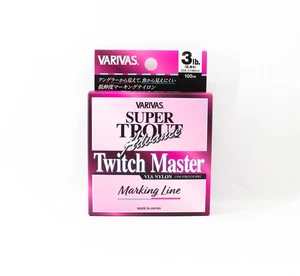 Varivas Nylon Super Trout Advance Twitch Master Line 100m 3lb Pink (0174) - Picture 1 of 6