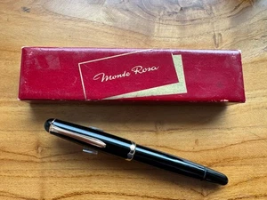 Pluma Estilográfica Montblanc Monte Rosa Como Nueva y Caja XF Nueva en Caja - Imagen 1 de 14