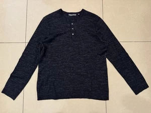 Men's VINCE wool blend henley sweater Size XL - Picture 1 of 7
