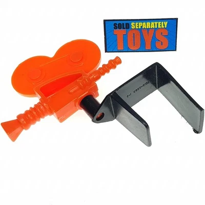 De colección Big Jim Safari Jeep CÁMARA DE VIDEO Y BRAZO DE SOPORTE Mattel naranja accesorio pieza Foto 1 de 4