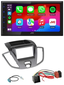 JVC Bluetooth 2DIN MP3 DAB USB Autoradio für Ford Transit 2018-2019 schwarz - Bild 1 von 10