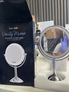 Lune+Aster Vanity Mirror Rechargeable Led Vanity Mirror The Ultimate at Home - Picture 1 of 8