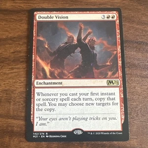magic the gathering - Double Vision - Rare - Enchantment - Copy Spell - Red - Picture 1 of 2