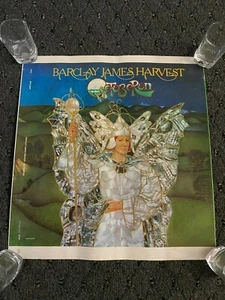 VINTAGE BARCLAY JAMES HARVEST OCTOBRON COPERTINA DISCO POSTER PROMOZIONALE - Foto 1 di 1