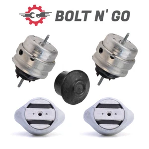 5PCS Motor & Trans Mount Fits Audi A6 Quattro/ Allroad Quattro 2000-2005 - Picture 1 of 10
