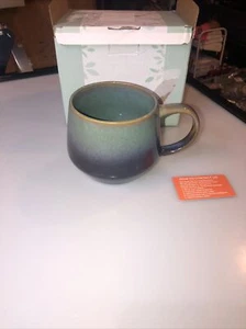 Bosmarlin Extra Large Ceramic Coffee Mug, 23 Oz, Dishwasher Blue / Green - Picture 1 of 5