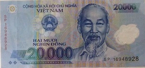 Vietnam 20000 Dong Polymer Note SP 16948928 - Picture 1 of 2