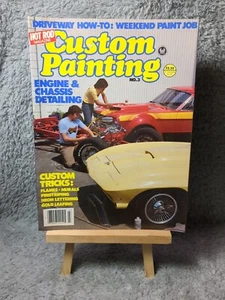 HOT ROD MAGAZINE CUSTOM PAINTING NO. 3 HOW TO GUIDE FLAMES MURALS PINSTRIPE 1981 - Picture 1 of 5