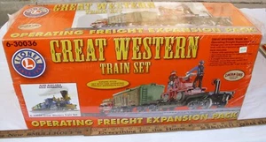 LIONEL GREAT WESTERN #6-30036 PLAYSET TRAIN SET BOXED SEALED - Picture 1 of 3