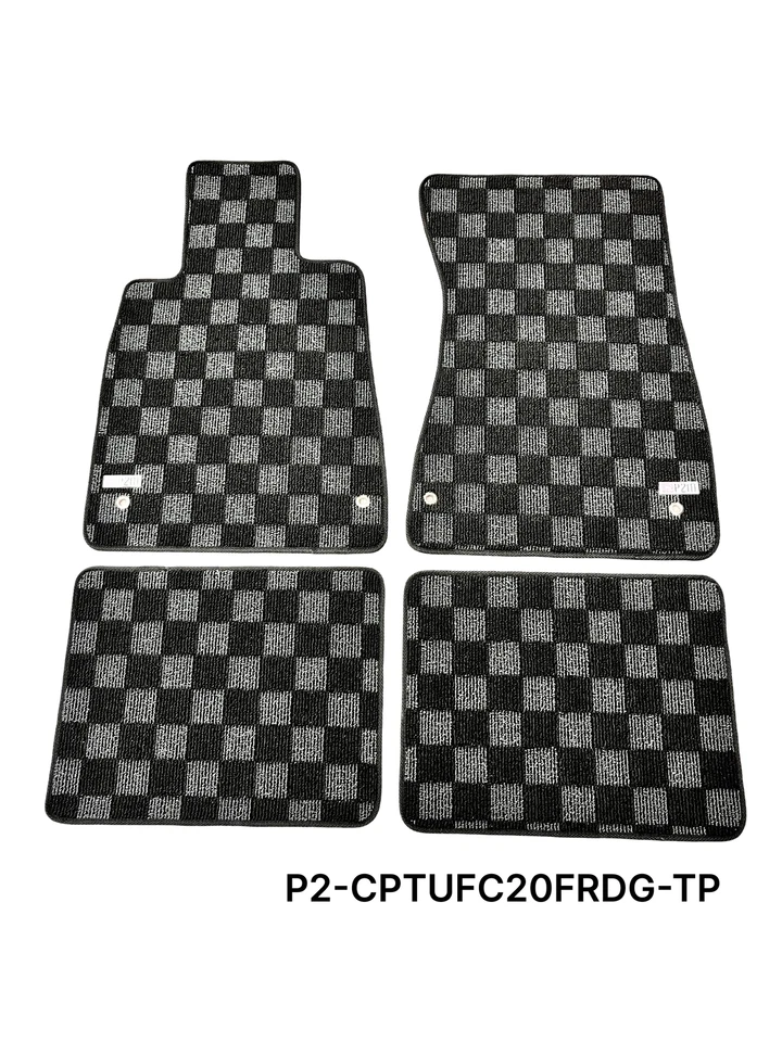 Phase 2 比赛地板垫 适用于 LEXUS LS400 1995 - 2000 UFC20 前后深灰色 — 第 1/1 张图片