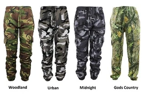 Men's Army Military Trousers Camouflage Camo Joggers Jogging Bottoms - Picture 1 of 4