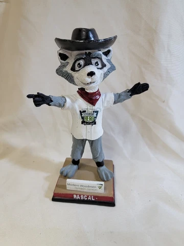 Quad Cities River Bandits Rascal Bobblehead 2016 Stadium Giveaway 6/14/16 Cover