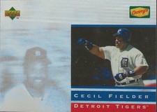 1995 Upper Deck Denny's Holograms #08 Cecil Fielder