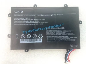 Genuine V525290 Battery For Sony VAIO FE15 Vjfe52f11x-b2521h F15 PE15 VJFE52F11W - Picture 1 of 1