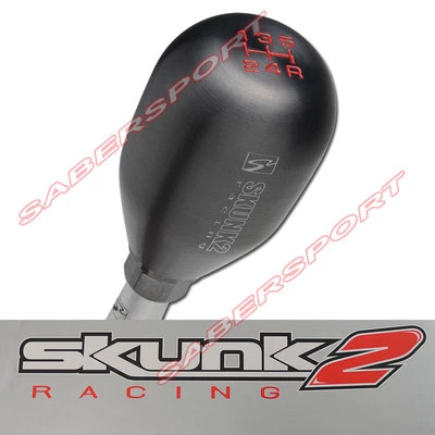 Skunk2 440 grams Titanium Finish Shift Knob for Honda Acura 5-Speed Manual  - Image 1 of 2