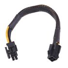 10Pc 20cm 4 Pin Male to 8 Pin Female CPU  Converter Cable Lead Adapter 4Pin3074