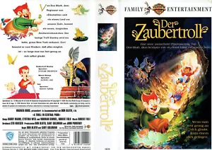 (VHS) Videokassette - Der Zaubertroll - Grellbunt-einfallsreicher Zeichentrick - Picture 1 of 2