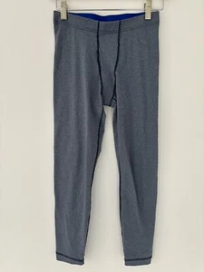 Patagonia Capilene Baselayer Pants Boys L 12 Blue Outdoor Hiking Running Snow - Picture 1 of 6