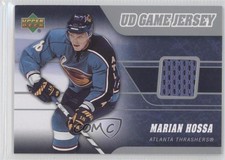 2006-07 Upper Deck UD Game Jersey Marian Hossa #J-MH HOF