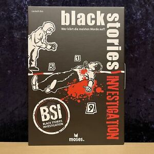 Black Stories Investigation - Moses Verlag - 2017 - Sammlung - Auflösung