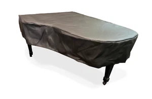 Mason & Hamlin Grand Piano Cover Custom Fit Finest Fabric Cover - Brown Vinyl - Picture 1 of 1