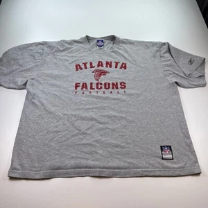 Reebok Atlanta Falcons Football Shirt Mens 2XL XXL Gray Crew Neck Casual - Picture 1 of 9