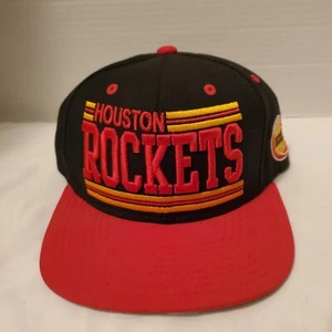 Houston Rockets Mitchell & Ness Nostalgia Hat - Hardwood Classics Vintage Design - Picture 1 of 5