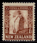 NEW ZEALAND GVI SG579, 1d red-brown, NH MINT. Cat 20.