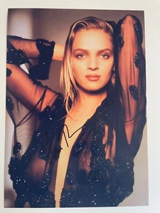 Uma Thurman Hand Signed Autograph - 8 x 12 Photo W/COA - Picture 1 of 7
