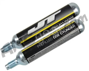 JT Sports 90-Gram Twin Pack Prefilled CO₂ Cylinders Cartridges 2 Cylinders - Picture 1 of 1