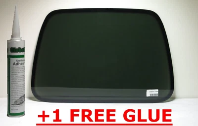 Fit 1997-2006 Jeep Wrangler TJ 2 Door Utility Passenger Right Side Quarter Glass - Image 1 of 2