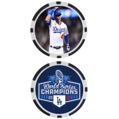 Chip colecionável Matt Beaty - Los Angles Dodgers 2020 World Series Champs - Imagem 1 de 2